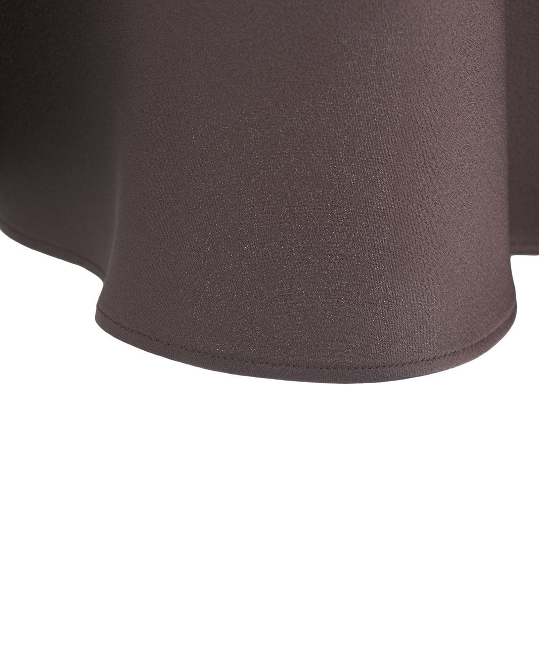 Herno Satin midi skirt Bruin