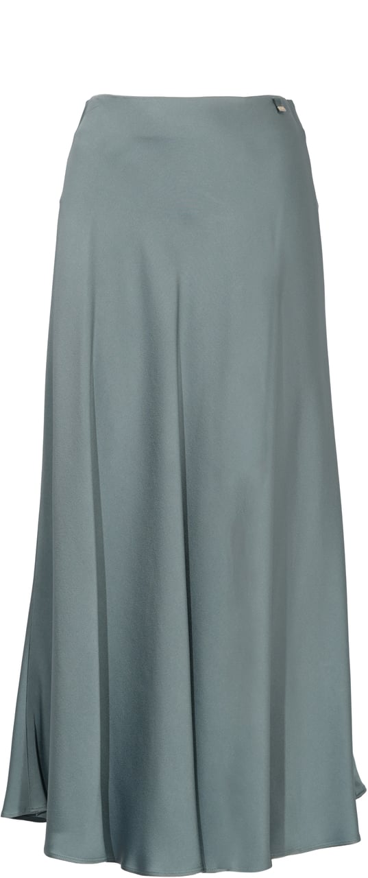 Herno Skirts Matte Midnight Teal Navy