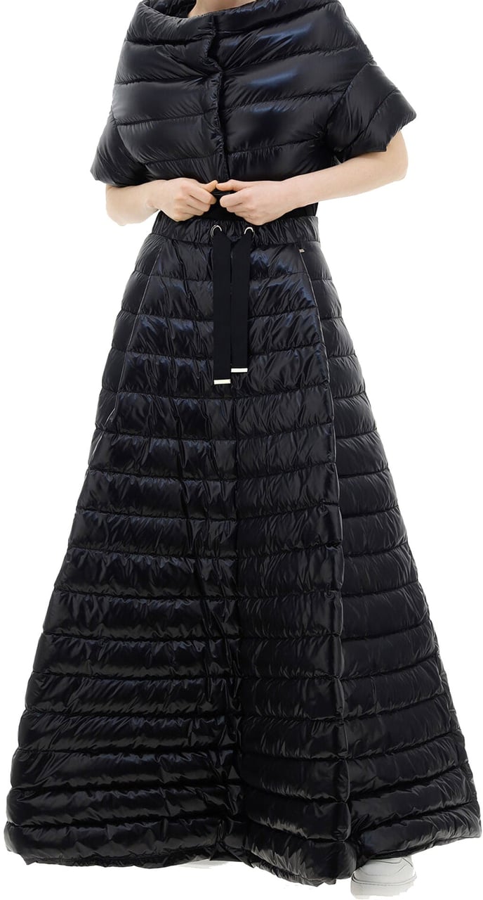 Herno HERNO Padded Maxi Skirt Zwart
