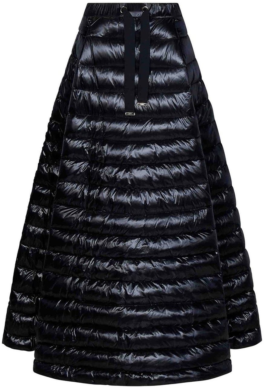 Herno HERNO Padded Maxi Skirt Zwart