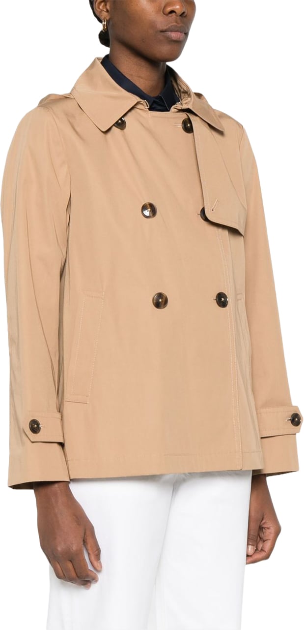 Herno Coats Camel Beige