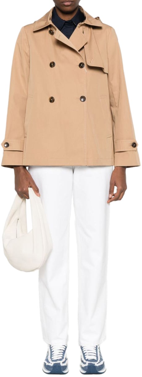 Herno Coats Camel Beige