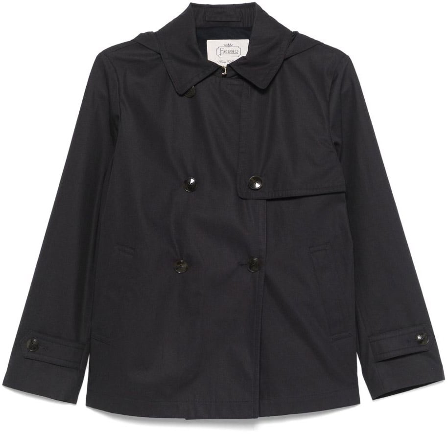 Herno Coats Blue Blauw