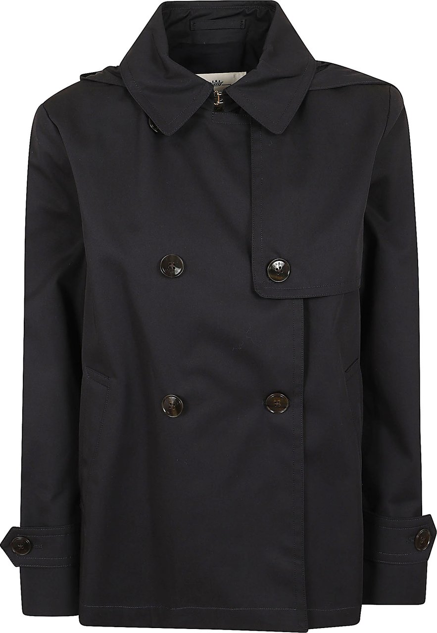 HERNO TRENCH Lichtblauw