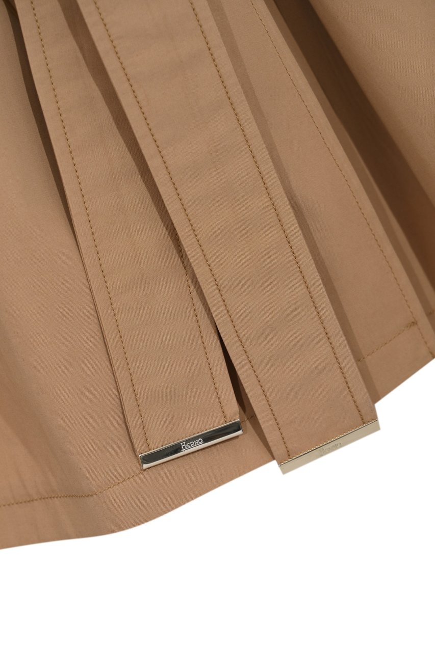 Herno Coats Camel Beige