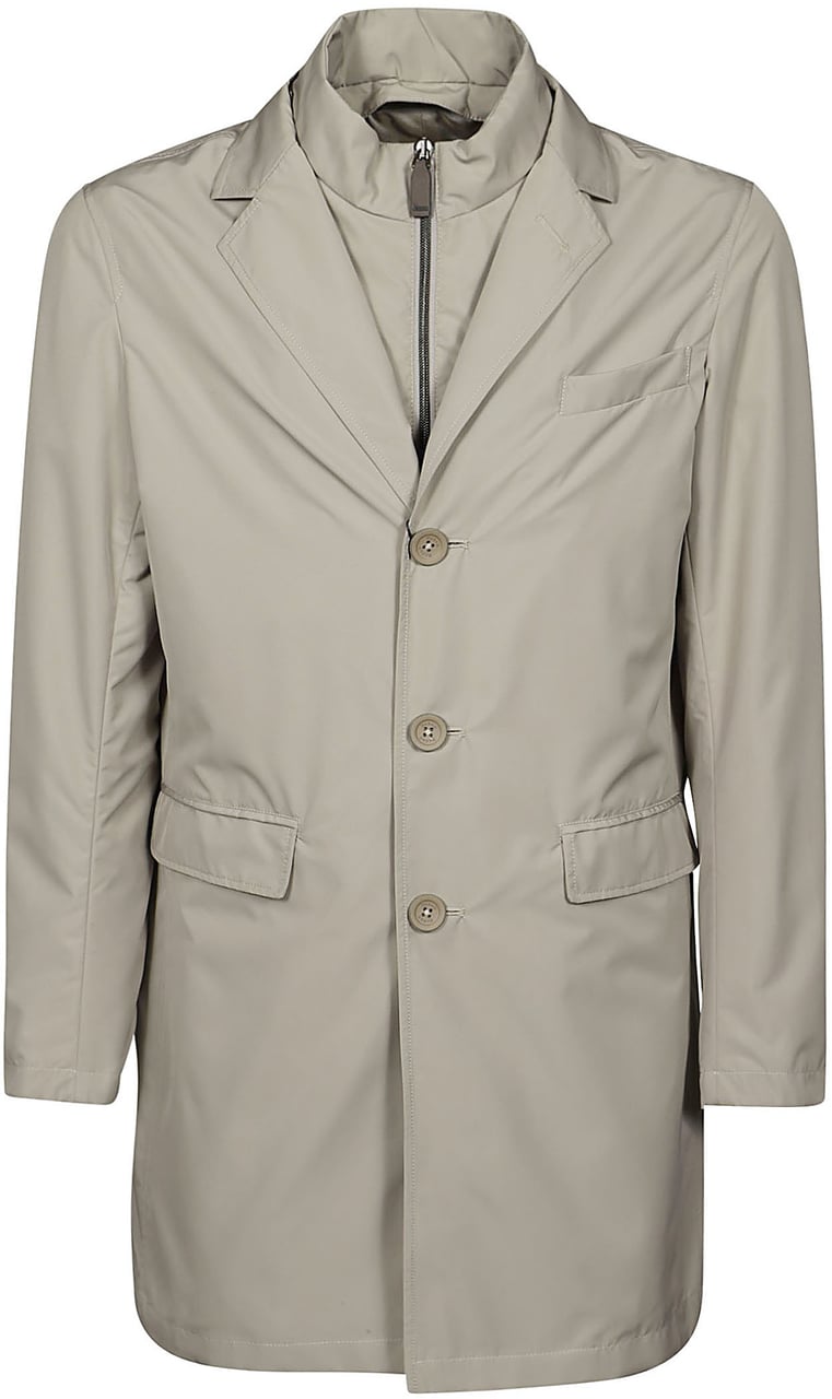 Herno Raincoat Brown Bruin