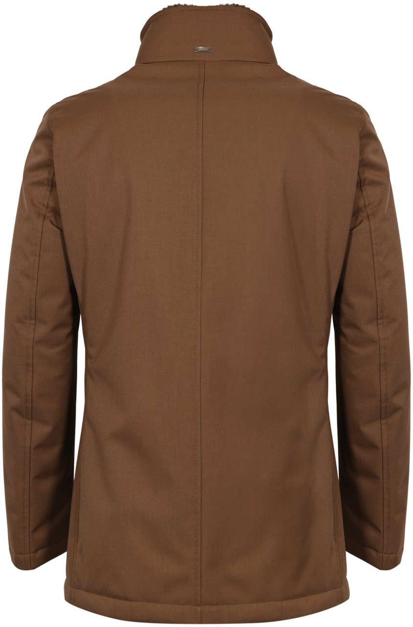 Herno Coats Brown Bruin