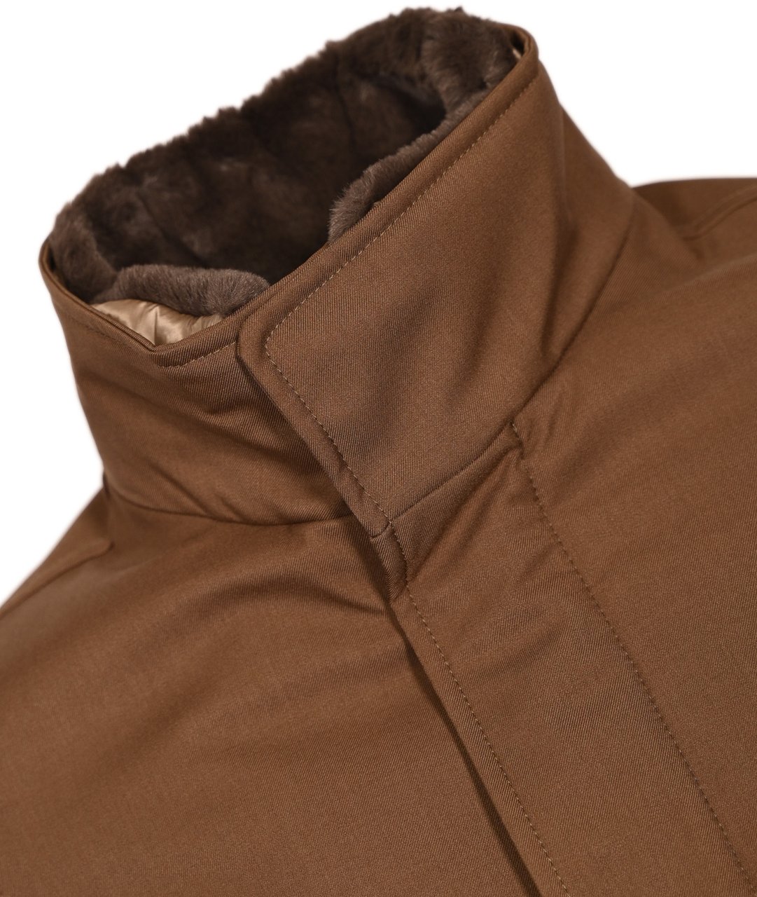 Herno Coats Brown Bruin