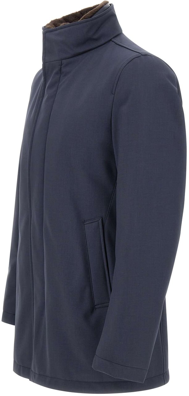 Herno Coats Blue Blauw