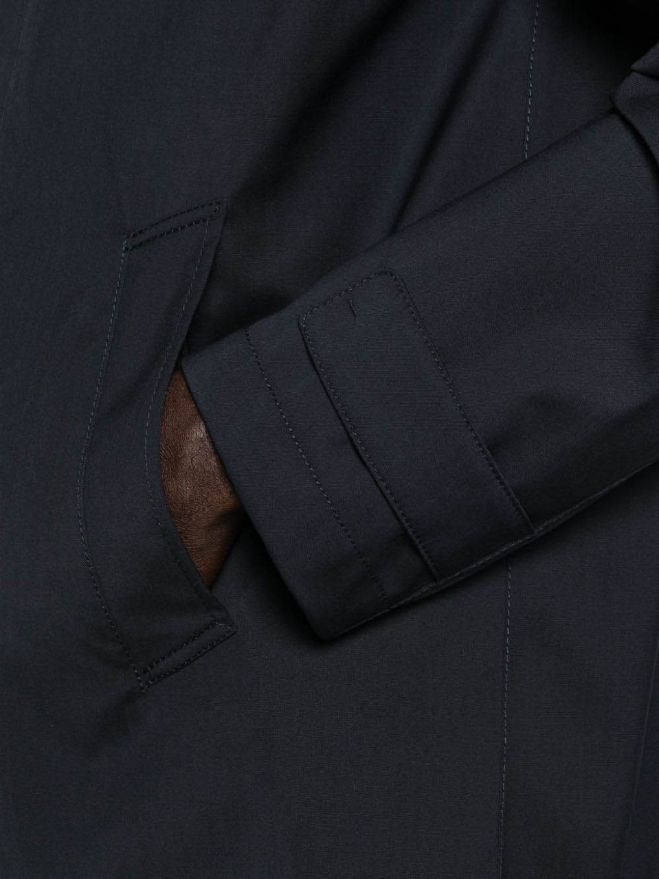 Herno Coats Blue Navy