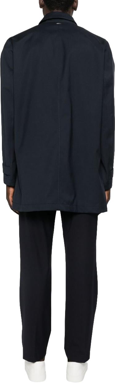 Herno Coats Blue Navy