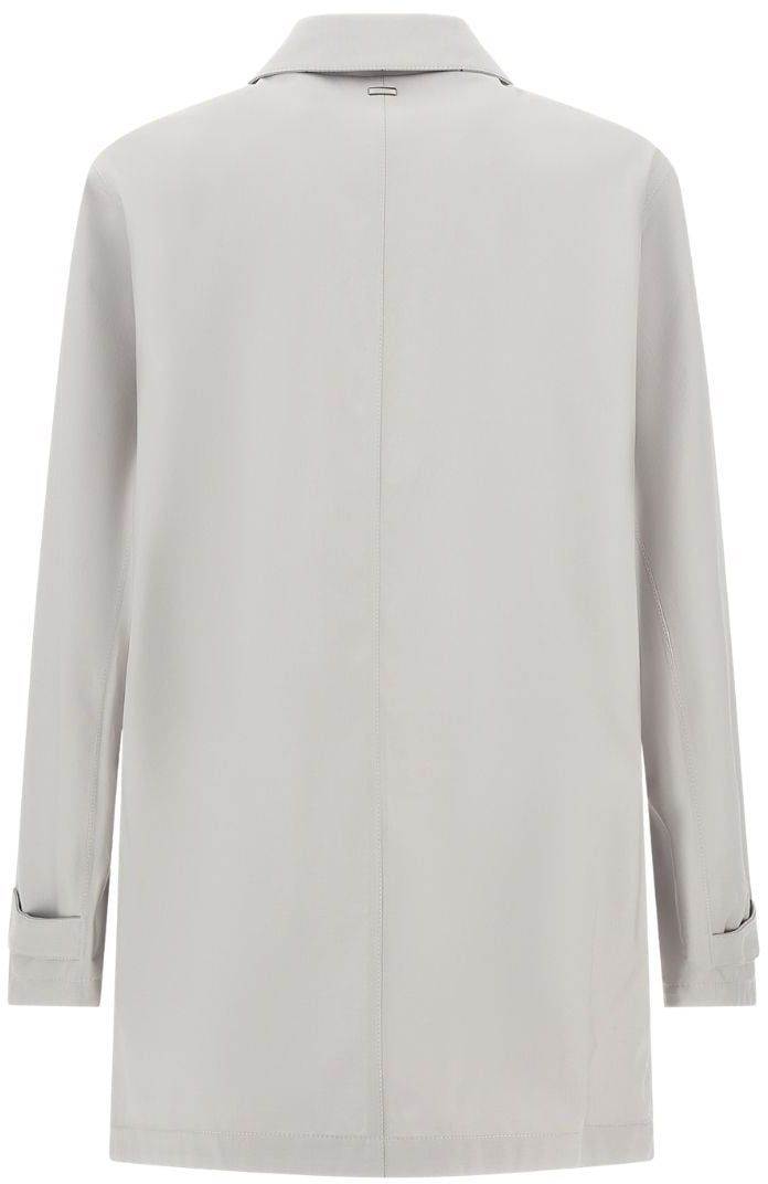 Herno Coats Grey Lichtgrijs