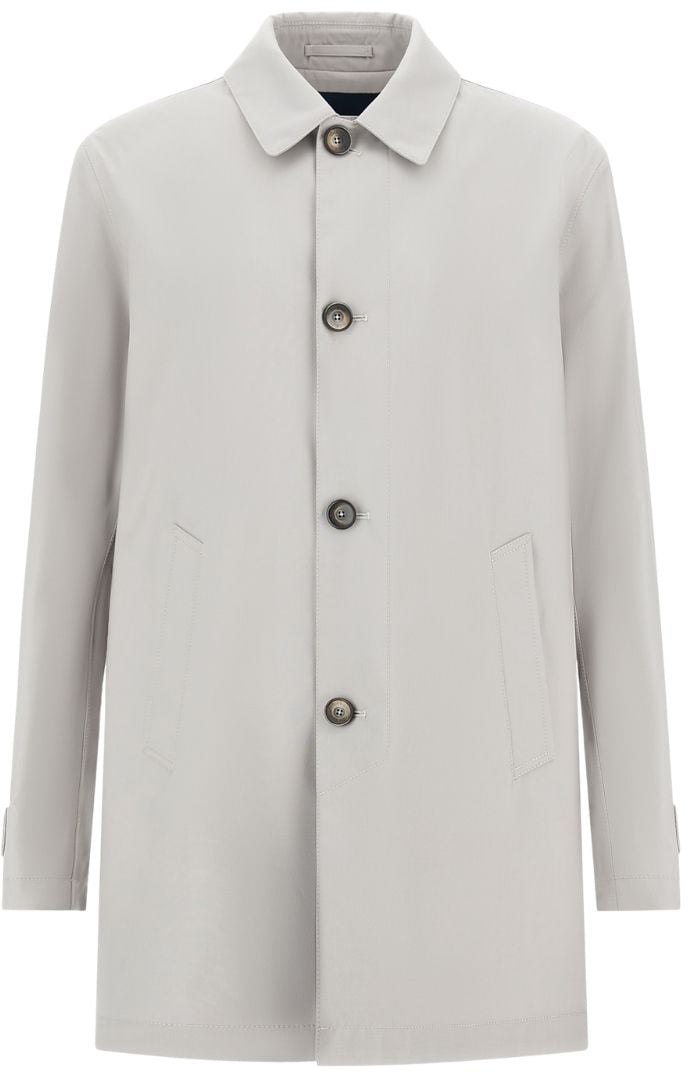 Herno Coats Grey Lichtgrijs