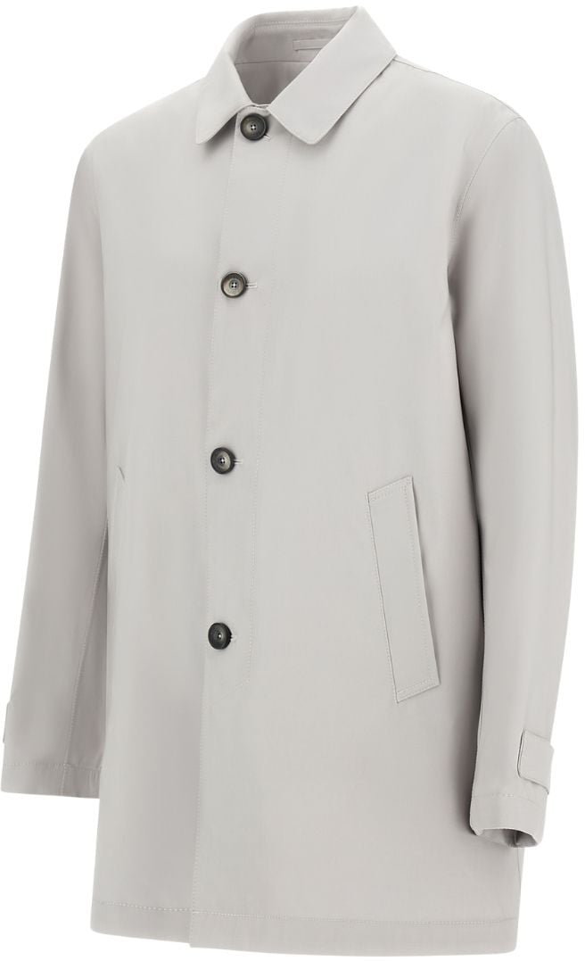 Herno Coats Grey Lichtgrijs