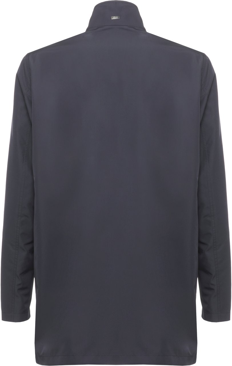 Herno Coats Blue Navy