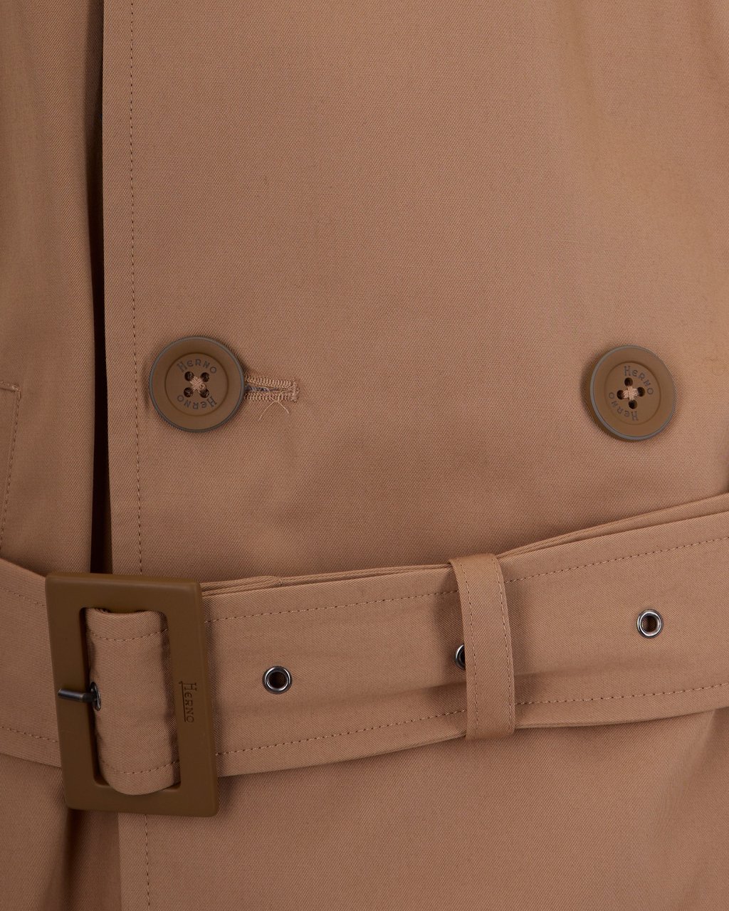 Herno Coats Camel Beige