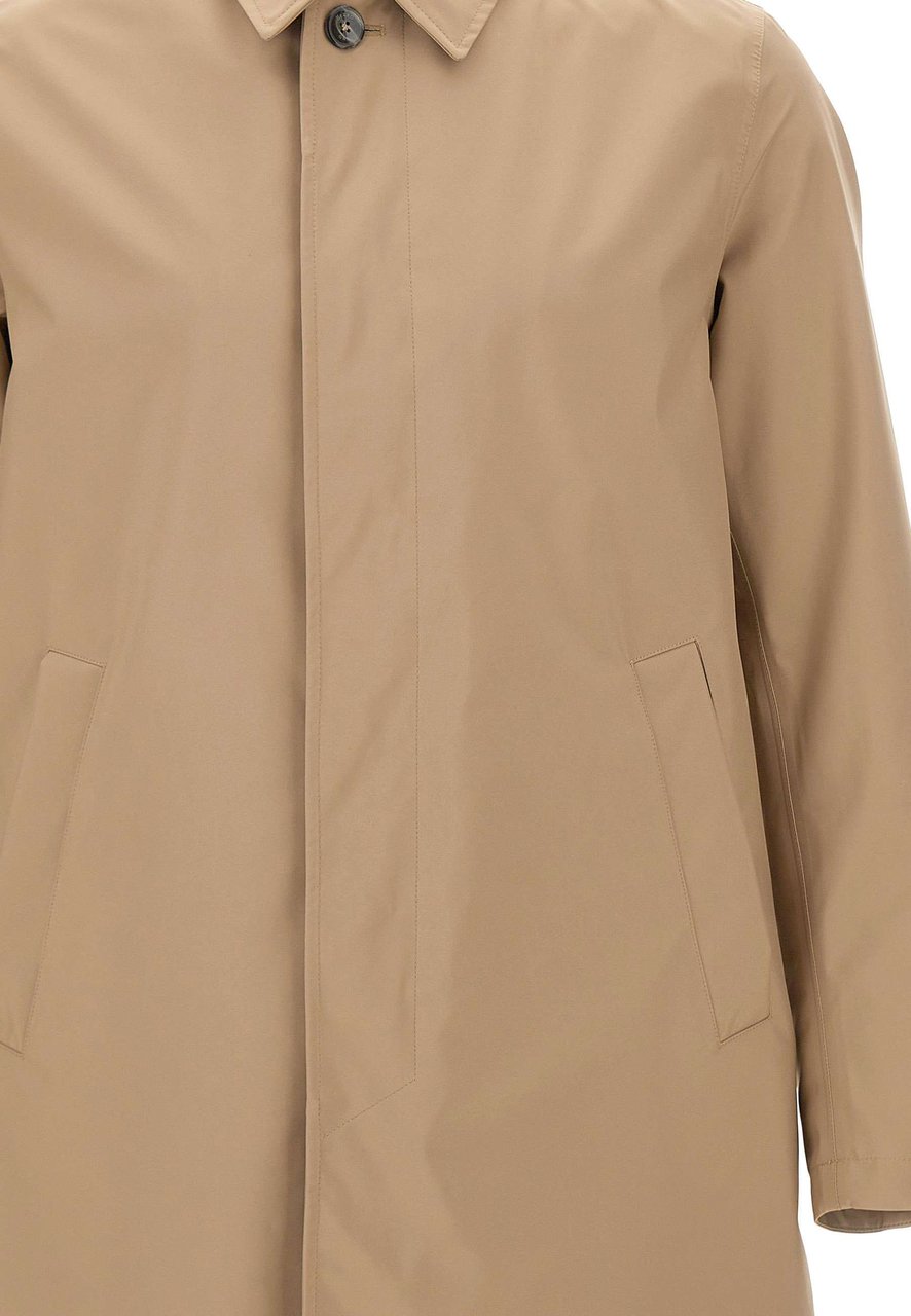 Herno Coats Beige Beige