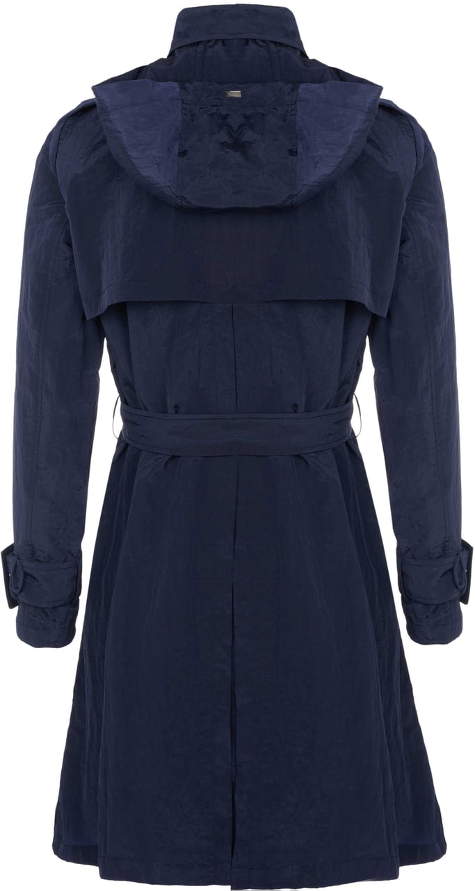 Herno Herno Mantel Blauw