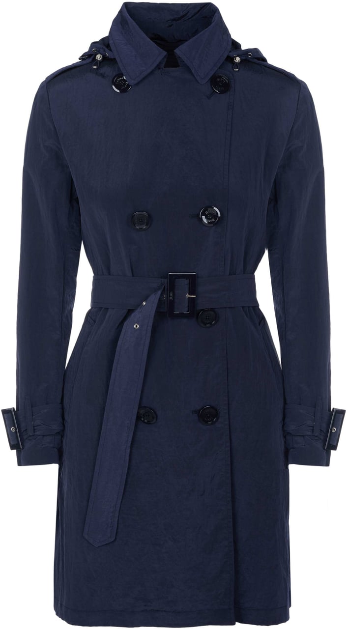 Herno Herno Mantel Blauw