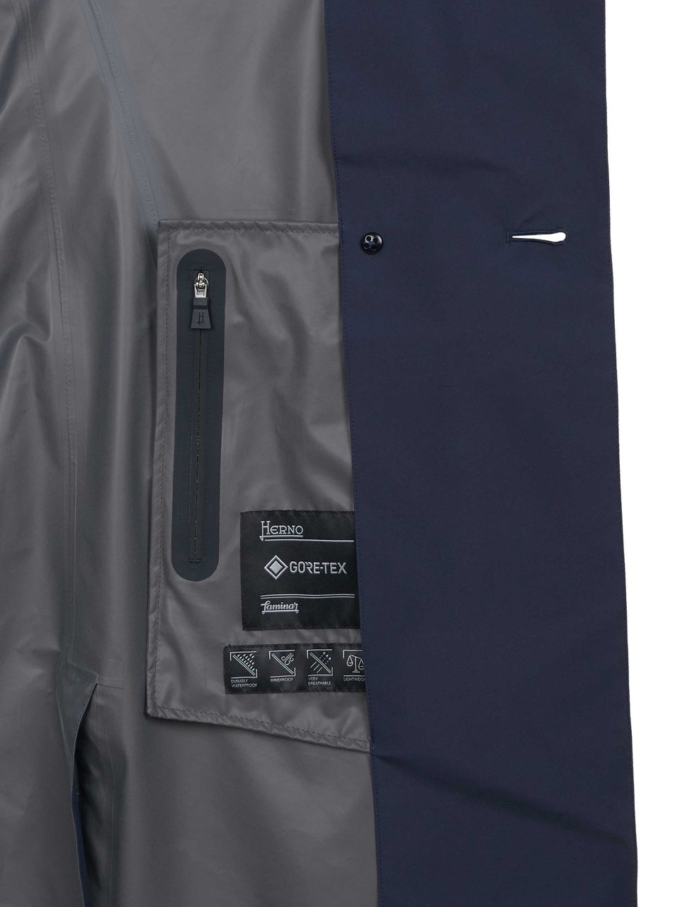 Herno Herno Mantel Navy