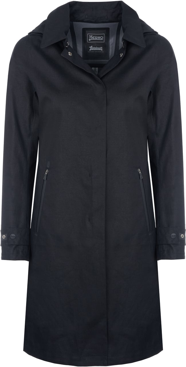 Herno Herno Mantel Zwart