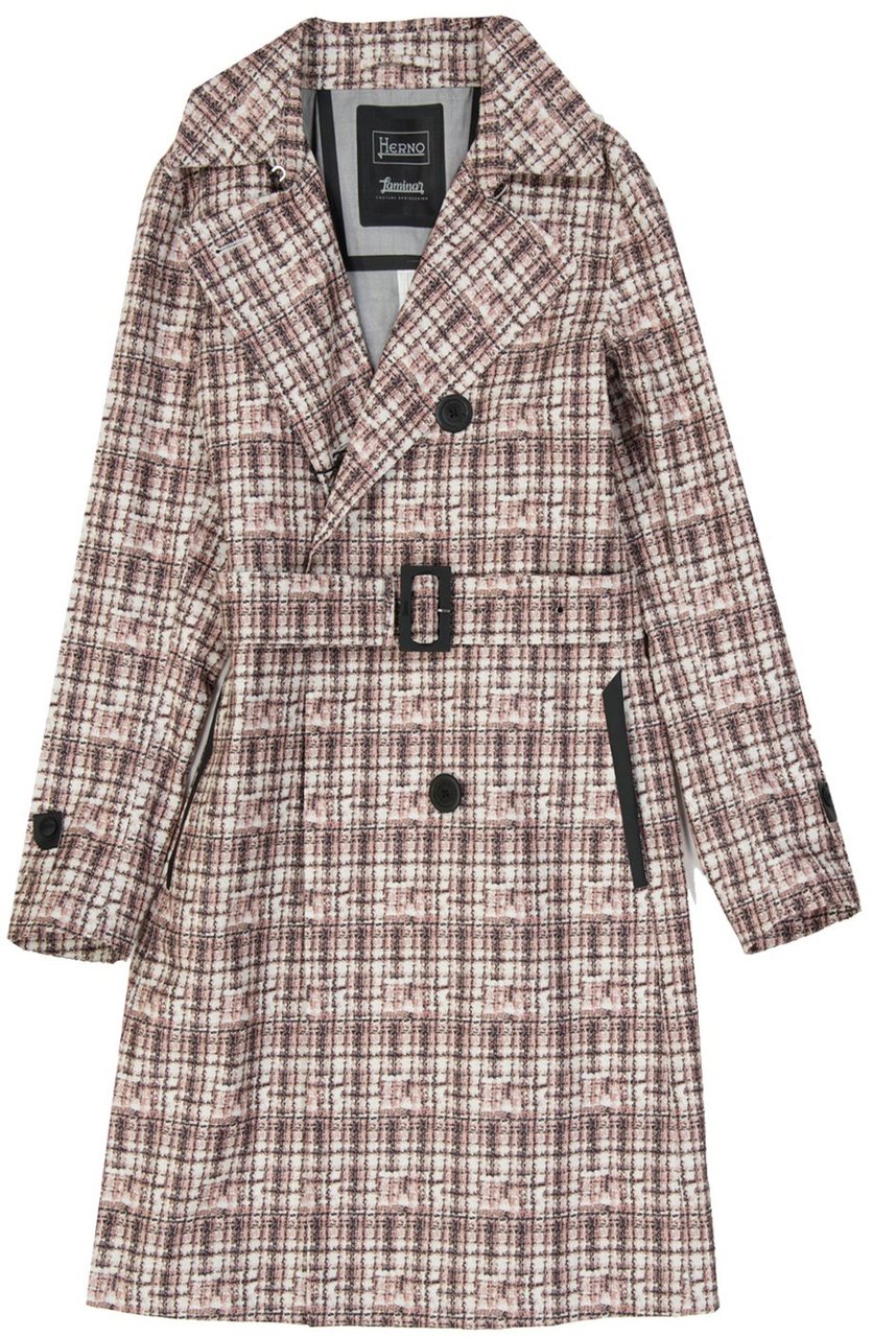 Herno Herno Linen Trench Coat Bruin