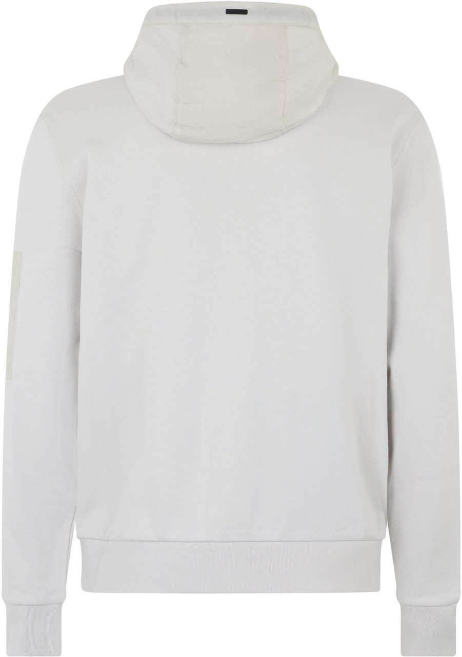 Herno White hoodie with elegant and versatile design Neutraal