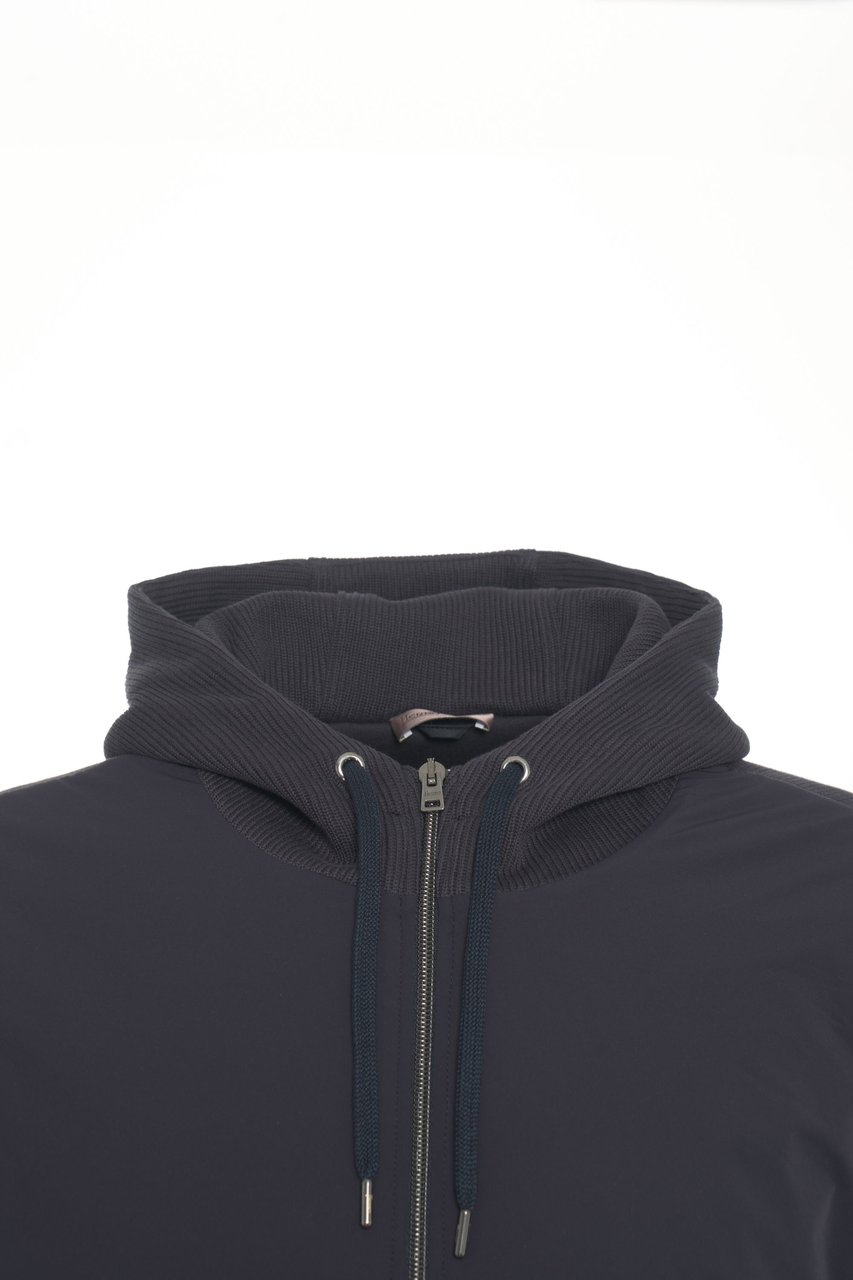 Herno Giacca con cappuccio Blauw