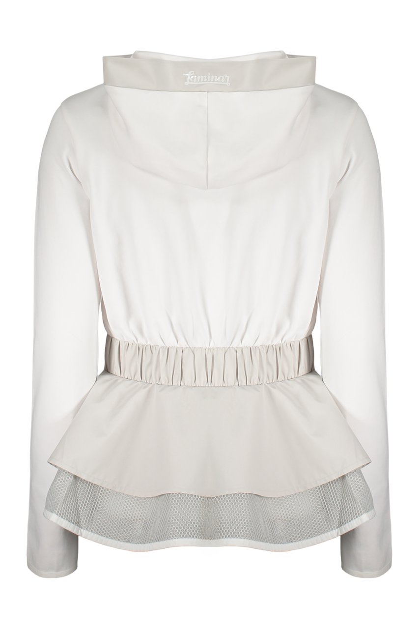 Herno Technical fabric hooded jacket Wit