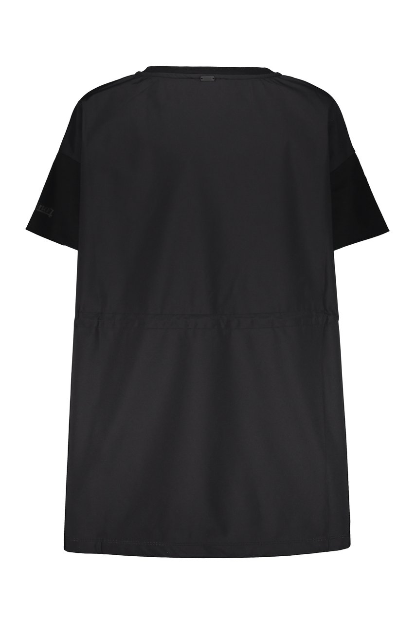 Herno Cotton crew-neck T-shirt Zwart