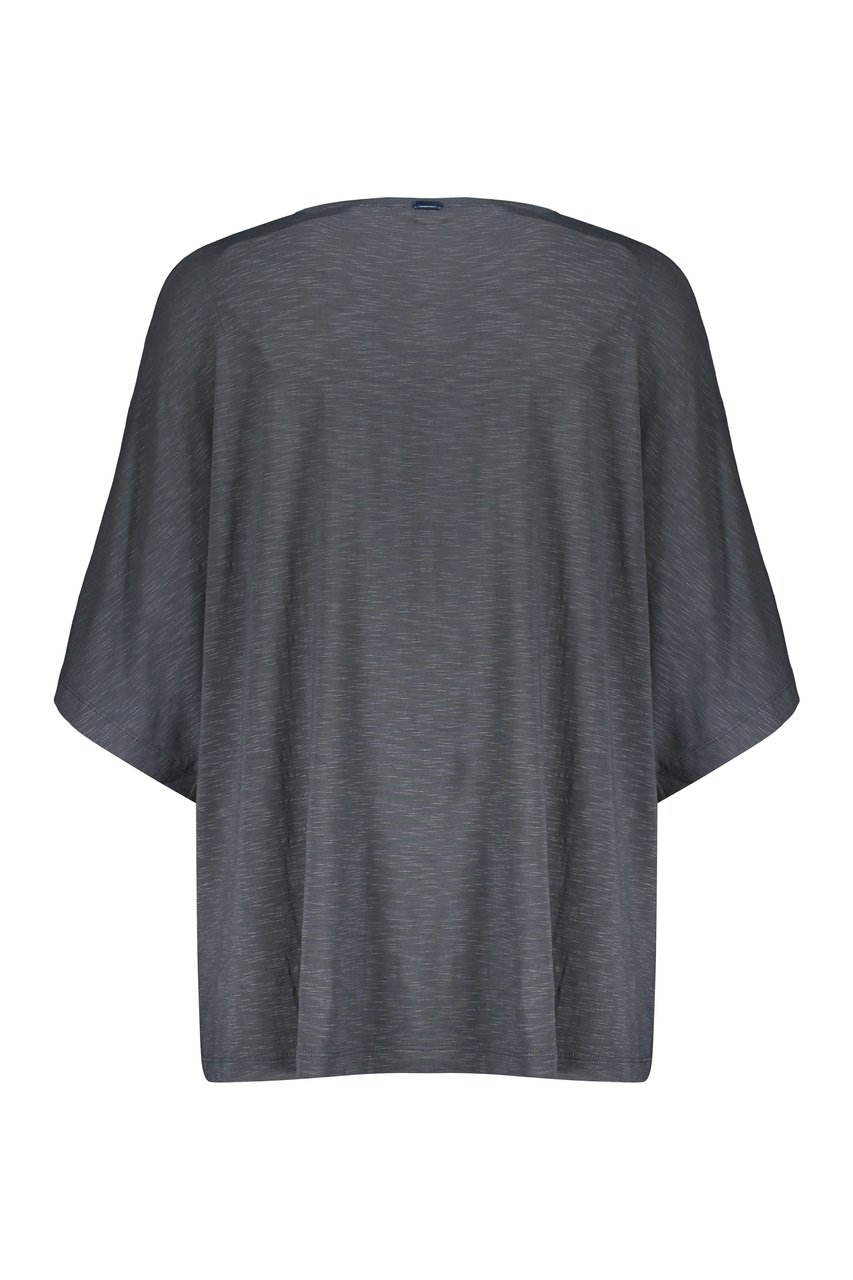 Herno Viscose T-shirt Grijs