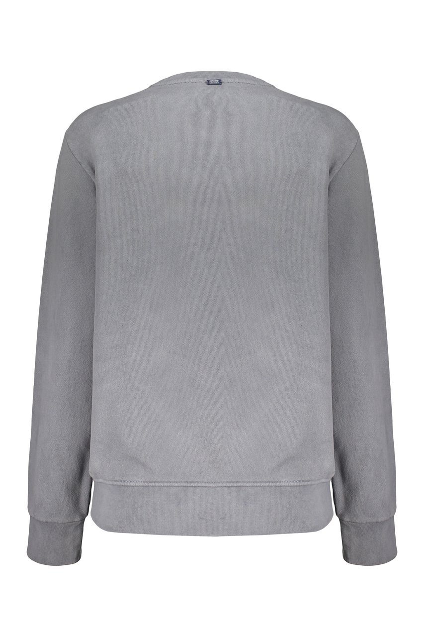 Herno Cotton sweatshirt Grijs