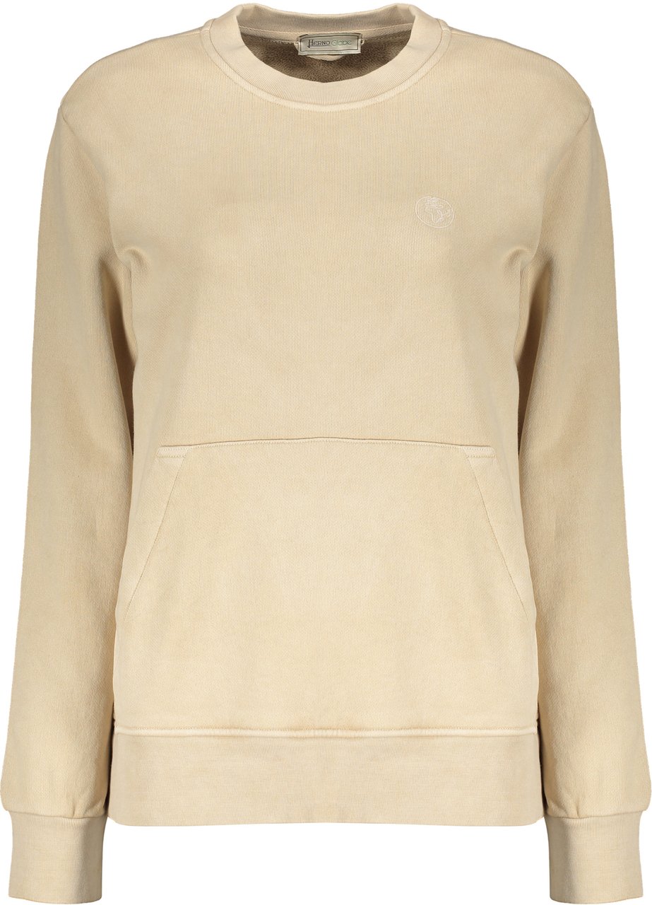 Herno Cotton sweatshirt Bruin