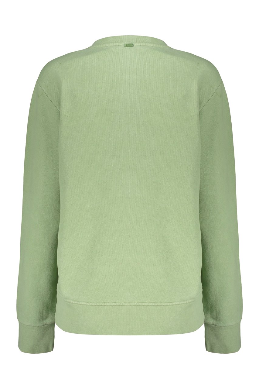 Herno Cotton sweatshirt Groen