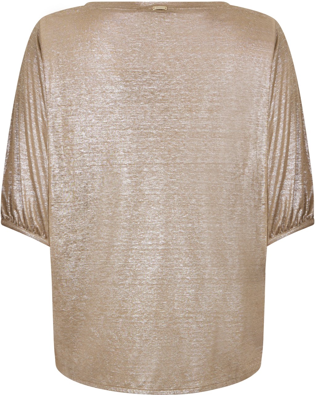 Herno Loose beige blouse with kimono sleeves Neutraal