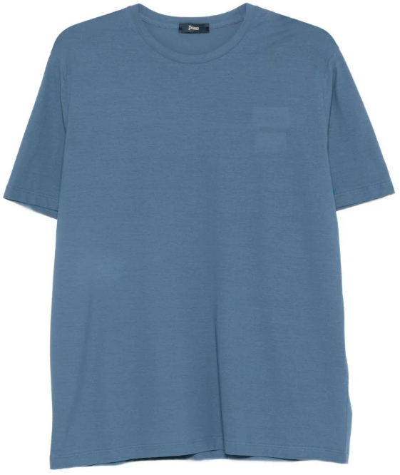 Herno T-Shirts And Polos Blue Blauw