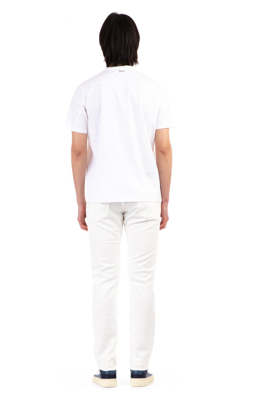 Herno Comfort Cotton T-Shirt Wit