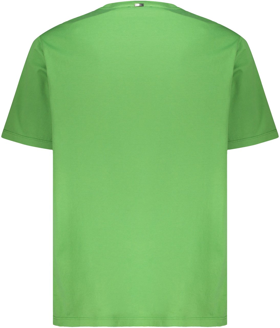 Herno Bright green t-shirt in breathable cotton Groen