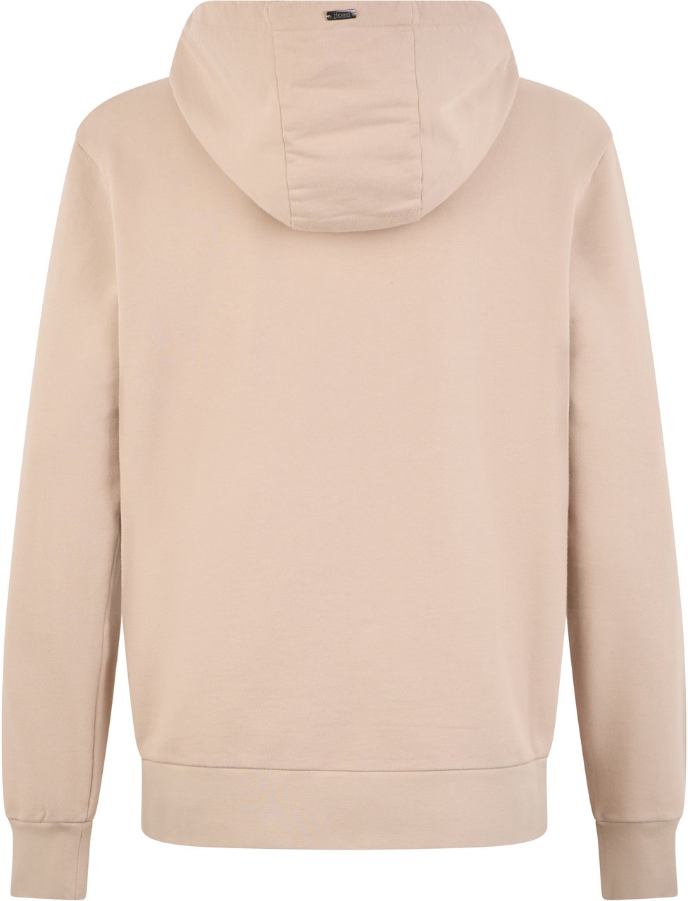 Herno Beige Hoodie with Hood, Versatile and Comfortable Design Neutraal