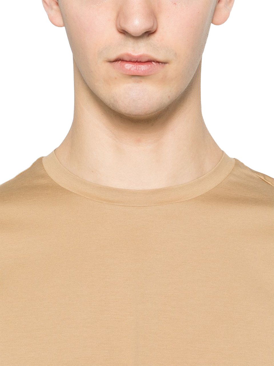Herno T-Shirts And Polos Marrone Beige