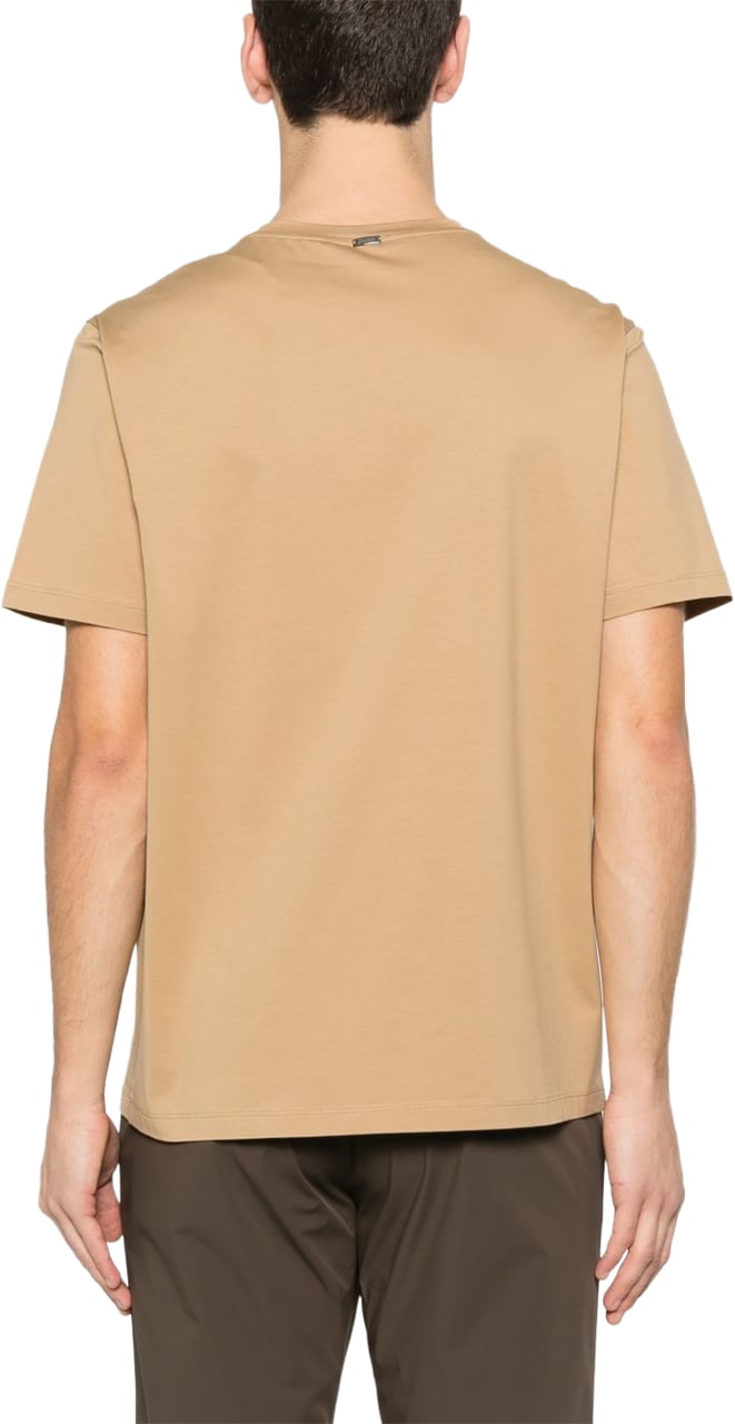 Herno T-Shirts And Polos Marrone Beige