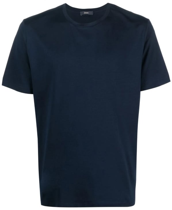 Herno T-Shirts And Polos Blue Blauw