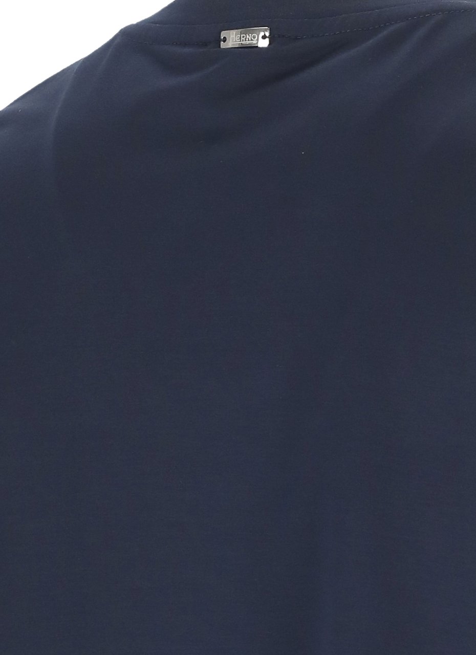 Herno T-Shirts And Polos Blue Blauw