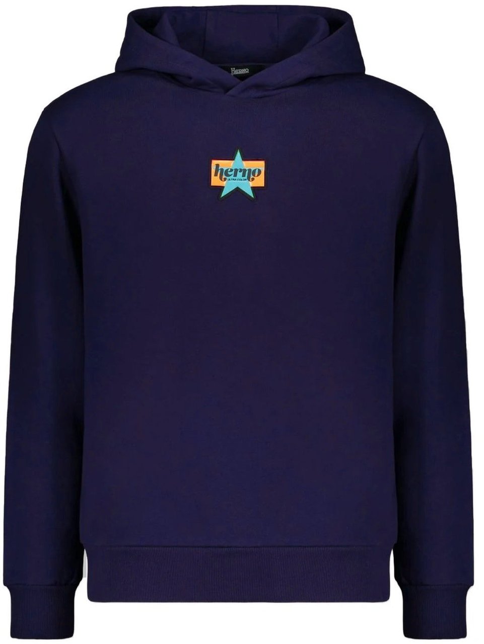Herno HERNO Logo Sweatshirt Blauw