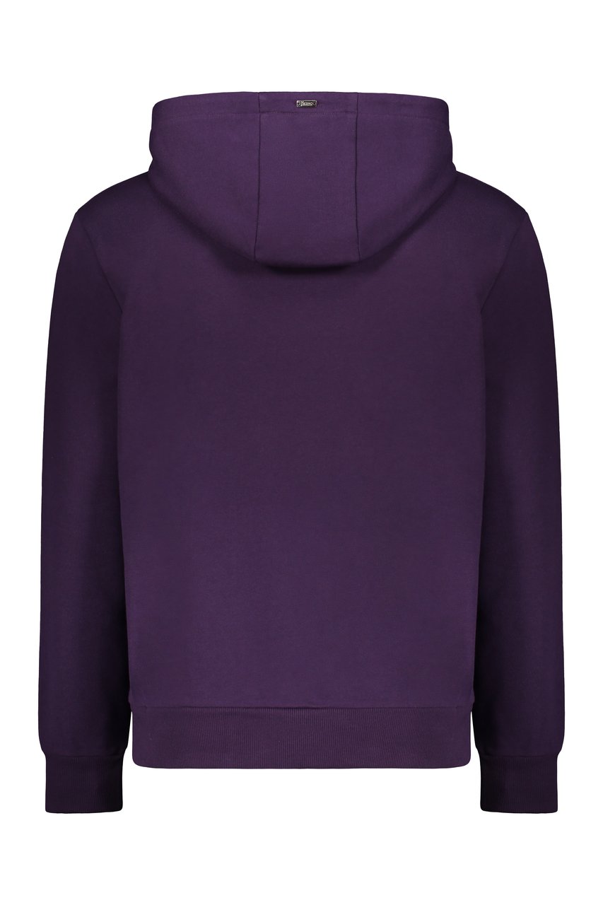 Herno Hooded sweatshirt Paars