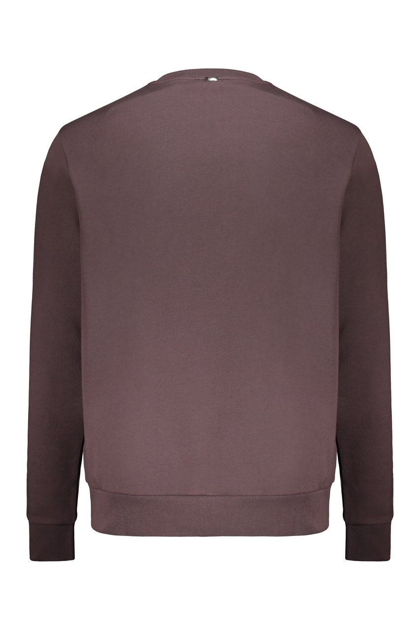 Herno Cotton crew-neck sweatshirt Bruin