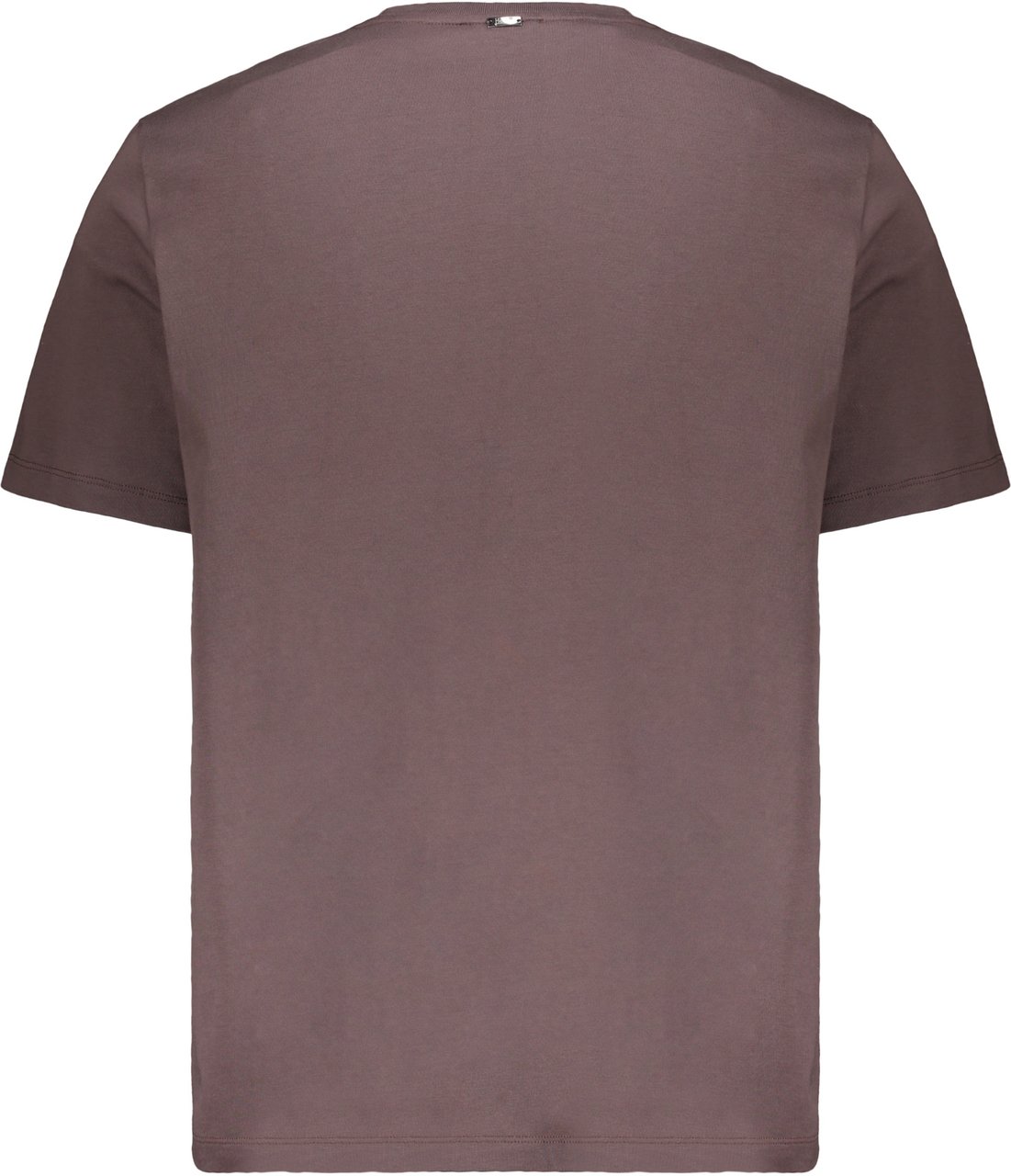 Herno Brown soft T-shirt Bruin