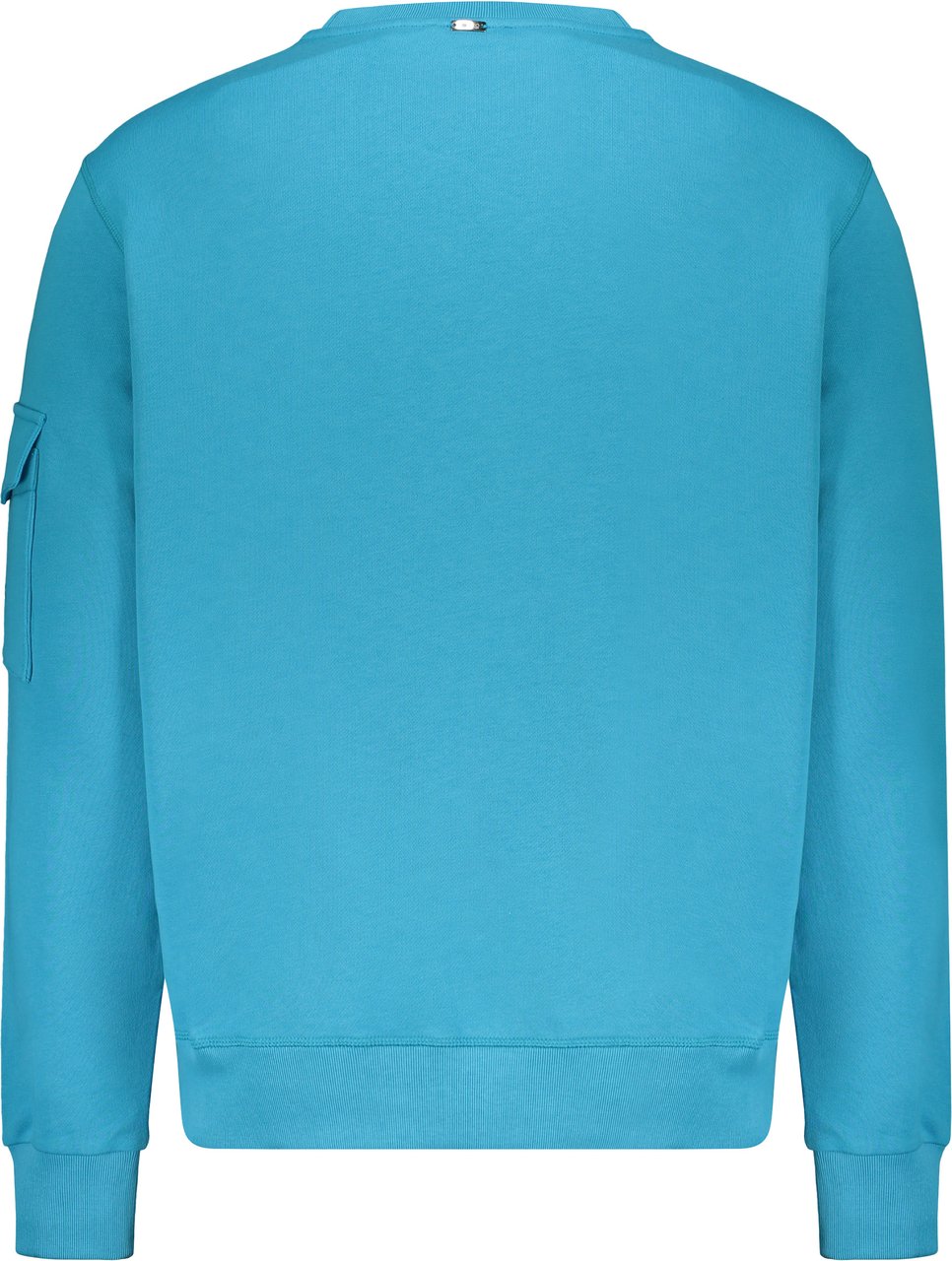 Herno Cotton crew-neck sweatshirt Blauw