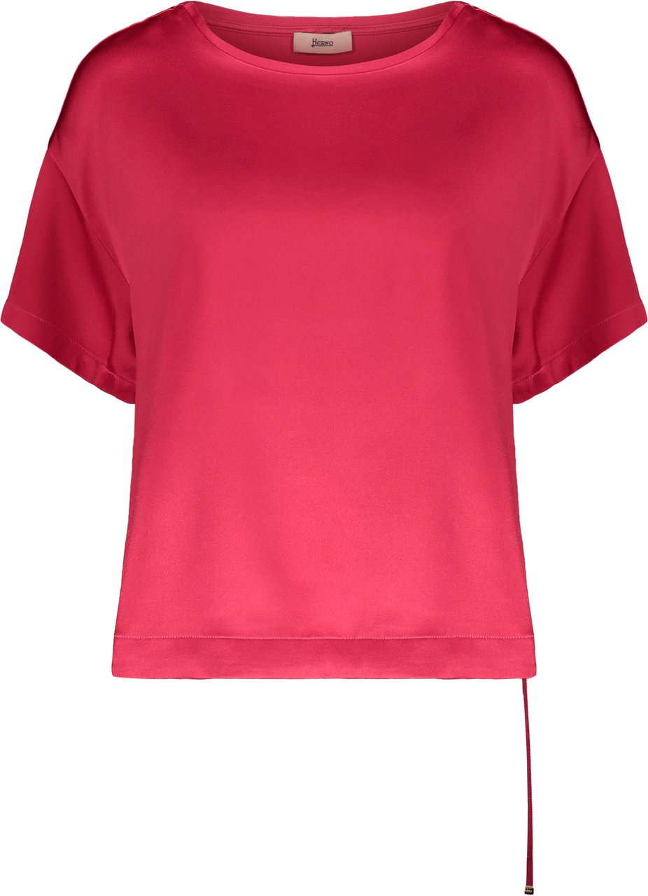Herno Elegant blouse Roze