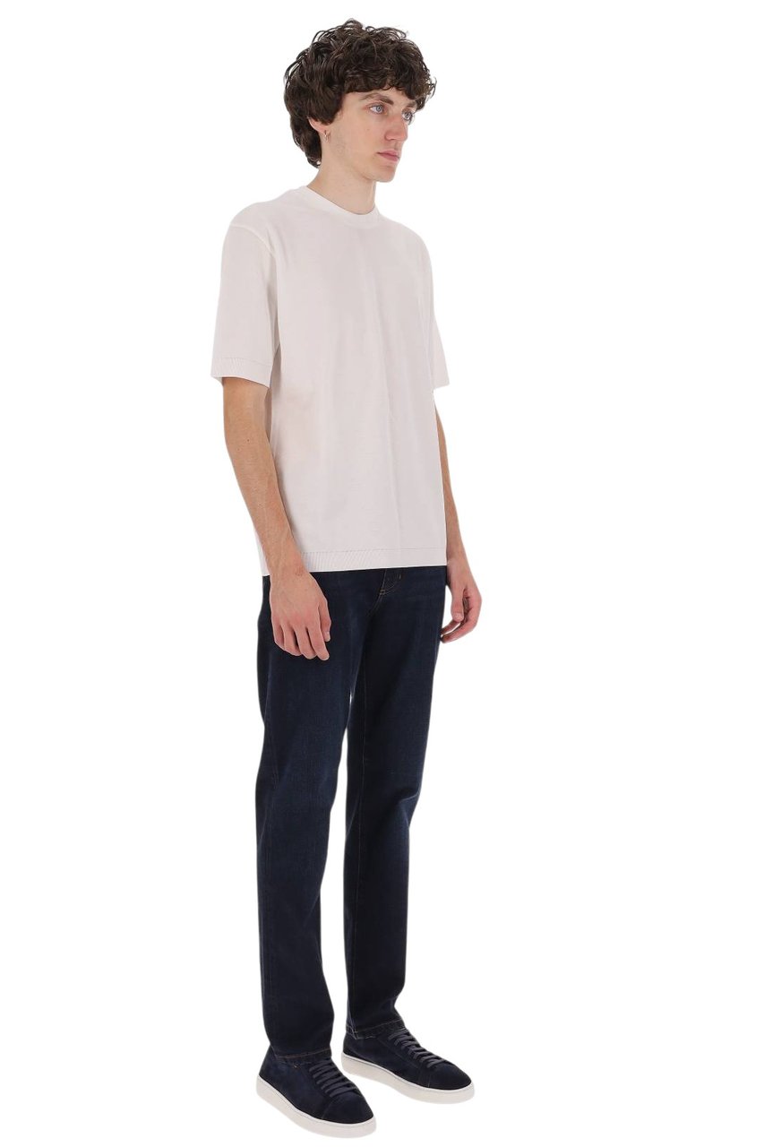 Herno Cotton Jersey T-Shirt Wit